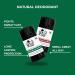 Natural Deodorant for Men - Aluminum Free Cocoa Butter & Lemon | Long-Lasting Freshness - Irish Mountain Rain & Citrus Cedarwood (Pack of 2 - Buy Online on GoSupps.com