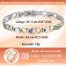 Vicmag Magnetic Therapy Bracelet for Women - Titanium Steel Arthritis Pain Relief - Healing Gift in Silver & Gold Love Design - Buy Online on GoSupps.com