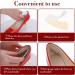 Molain Heel Pads Cushions - Anti-Slip Inserts for Shoes - Toe Loose Liners for Women and Men - 8 Pairs Set A - Buy Online on GoSupps.com