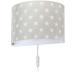 Dalber children's wall lamp children's lamp wall light children's room stars grey 81218L E27