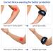 Tennis Elbow Brace with Metal Buckle Compression Pad - 2-Pack, Adjustable Straps for Pain Relief and Tendonitis Support in Blue - Unisex Design - Buy Online on GoSupps.com