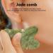 EXCEART Massage Comb Set - 4pcs Jade Gua Sha Scraping Massagers | Natural Jade Stones for Body Massage & Relaxation - Buy Online on GoSupps.com