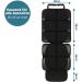 SmartPeas Child Seat Cover in Black with Free Backrest Protector - Universal Fit, Isofix Compatible, Non-Slip, Easy to Clean, Secure Installation - 1cm Upholstery High Backrest - Buy Online on GoSupps.com
