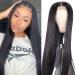 28 Inch HD Straight Lace Front Wigs Human Hair Pre Plucked 4x4 Straight Closure Wigs Human Hair 180% Density Closure Lace Front Brazilian Hair Wigs Straight Human Hair For Black Women Glueless Wigs 28 Inch ( Pack of 1 ) ...