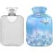 Naanle Hot Water Bottle with Cover - Pustblume Butterfly Design 2L Large for Menstrual Cramps & Pain Relief Heat & Cold Therapy - Buy Online on GoSupps.com