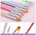Melliex 9-Piece Nail Art Brush Set | Acrylic Gel Nail Brushes & Dotting Pen Kit for Perfect Nail Designs - Buy Online on GoSupps.com