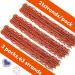 Faux Locs Crochet Hair 36 Inch Copper Red Soft Locs | Pre-looped Synthetic Crochet Braids for Butterfly Locs | Pack of 3 - Buy Online on GoSupps.com