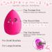 BESTOPE 16PC Makeup Brushes Set with Beauty Blender Sponges & Cleaner - Synthetic Foundation & Eye Shadow Brushes Kit in Black Rose Gold - Buy Online on GoSupps.com