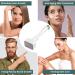 Adjustable Microneedling Derma Stamp - 140 Titanium Pins Professional Microneedle Dermapen for Hair Beard Growth Face Body - Best Derma Roller Alternative - Buy Online on GoSupps.com