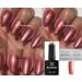 Bluesky Gel Nail Polish Bronze Color Bronze Shimmer Autumn Winter Color Untitled Nail 80617 UV LED Soak Off 10ml