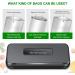 Neeyer Vacuum Sealer Bags - 100 Pint Pre-Cut BPA Free Bags for Food Saver - Ideal for Meal Prep, Sous Vide and Vac Storage - Buy Online on GoSupps.com