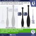 Ultimate Body Press Indian Clubs 1lb, 2lb, 3lb Pairs - Steel Core, 3lb Pair - Buy Online on GoSupps.com
