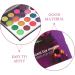 SKISUNO Make up Pallets for Women Stage Makeup Eye Makeup Plate Powder Colorful Eyeshadow Palette - Buy Online on GoSupps.com