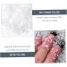 VALICLUD Breloques pour Nail Art 200 G Pierres de Verre Irr guli res Transparentes Remplissages DIY Nail Art D coration Ongles Naturels et Artificiels - Buy Online on GoSupps.com