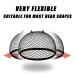 Smilco 10-Piece Mesh Wig Cap Net for Women - Black Fishnet Hair Net - Buy Online on GoSupps.com