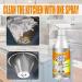 Sciasi Kitchen Foam Cleaner Sciasi Kitchen Cleaner Spray Multi-Purpose Sink Foam Cleaner All-Purpose Kitchen Pots and Pan Cleaner 3pcs - Buy Online on GoSupps.com