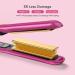 Buy Terviiix Mini Flat Iron - Adjustable Temperature Travel-Size Hair Straightener for Short Hair & Curls - Portable Dual Voltage Auto-Off Ceramic Curler in Hot Pink - Buy Online on GoSupps.com