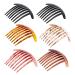 Beaupretty Hair Side Comb Clip Vintage Hair Side Pin Hair Teeth Comb for Thick Hair(Mixed Color)