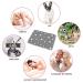 2-Piece Washable Baby Wrapping Pad | Waterproof Reusable Changing Mat for Infants Toddlers Pets & Elderly - 50x70cm Color 3 - Buy Online on GoSupps.com