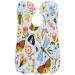 Butterfly Dragonfly Flowers Beard Bib Apron - Non-Stick Waterproof Grooming Cape for Men | Ideal Gift for Shaving & Trimming - Buy Online on GoSupps.com