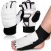 Taekwondo gloves and foot protection set boxing gloves men women youth kickboxing ankle bandage mma gloves training gloves for boxing bag boxing sports training L gloves/foot protection