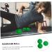 Besportble Fascia Ball Massage Set - Peanut Fitness Ball for Plantar Fasciitis & Muscle Relief - TPE Trigger Point Therapy Device - Buy Online on GoSupps.com