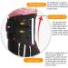 EKSMA Lumbar Support Belt Comfortable and Breathable Back Brace Back Brace for Lower Back Pain Back Support Belt for Men and Women Herniated Disc Heavy Lifting(L) - Buy Online on GoSupps.com