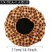 Kaiersi Large Waterproof Shower Cap for Men - Reusable & Adjustable - Ideal for Braids, Locs, and Dreadlocks - 2 Plaid Colors - Buy Online on GoSupps.com