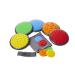 Gonge Tactile Discs Set of 5 Assorted, 4.3" - 10.6" Assorted Set 1