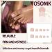 YOSOMK Pink Short Press on Toenails - 25pcs Women's False ToeNails - Buy Online on GoSupps.com