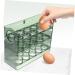 Egg Storage Box Fridge Eggs Egg Container for Refrigerator Egg Preservation Holder Household Crisper 25.2X19.5CM As Shown 1 - Buy Online on GoSupps.com