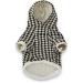 DroolingDog Small Dog Hoodie T-Shirt for Medium Dogs - Houndstooth Pattern - Buy Online on GoSupps.com
