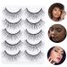 Beavorty 10 Pairs eyelashes natural eye lashes fluffy eyeslash long extension eyeslash halloween makeup supplies faux lashes christmas eye lashes fiber Glitter powder 3d slender - Buy Online on GoSupps.com