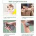 Bath Sponge Loofah Soft Shower Sponge Exfoliator 3D Exfoliiating Bath Foam Sponges Absorbent Moisturizing Shower Sponge for Dead Skin Removal Gray - Buy Online on GoSupps.com