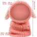 Baby Balaclava Winter Hat Scarf with Double Pom Pom Design - E-Pink One Size - Buy Online on GoSupps.com