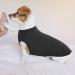 Hjumarayan Black XS Dog Sweater for Small Dogs - Washable Elastic Striped Shirt for Chihuahua & Yorkshire Terrier - Buy Online on GoSupps.com