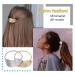 9 Pack Ponytail Hair Cuff Rhinestone Holder - Gold Tortoise Shell Design - Buy Online on GoSupps.com