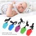 Alomejor 5pcs Silicone Teething Necklace - Soothing Baby Teethers for Gum Relief | International Shipping Available - Buy Online on GoSupps.com