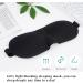 3D Sleep Mask for Men and Women - Adjustable Strap, Breathable & Soft - Ideal for Sleeping, Yoga, and Traveling - Buy Online on GoSupps.com