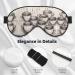 SSIMOO Hand Drawn Teapots & Cups Eye Mask | Soft Breathable Sleep Patch for Women | Perfect Travel Relaxation Gift - Buy Online on GoSupps.com