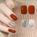 Nail Polish Set Quick Dry Nail Polish Long Lasting No Need Cure Nail Varnish 2 in 1 Red & Silvery Christmas New Year Nail Polish set DIY Nail Art Manicure at Home - Buy Online on GoSupps.com