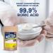 99.99% Pure Boric Acid Powder – Horticultural Use Multi-Purpose Cleaner Laundry & Bathroom Additive - Commercial Strength 15 Oz - Buy Online on GoSupps.com