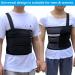 Rib Belt Chest Binder for Rib Injury Support - Breathable Compression Wrap for Broken, Fractured, Dislocated Ribs - Size L (33 to 43) - Buy Online on GoSupps.com