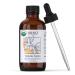 HBNO Organic Jojoba Oil - Huge 4 oz (120ml) Value Size - Natural Jojoba Oil Cold Pressed - Perfect Carrier Oil for Massage Aromatherapy DIY Soap Making Face Body Lips Hair Nails - Jojoba Oil