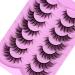 DSLONG Natural Fluffy Fox Eye 3D Curl False Lashes - Cat Eye Manga Look (C02) - Buy Online on GoSupps.com