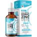 Ionic Zinc Liquid Drops - 60ml Glass Bottle - 120 Servings - High Strength 15mg - Boosts Metabolism & Supports Healthy Immune System - Made by Core Nutrition