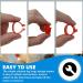Cywvynyt 48 Multi-Colored Chicken Leg Rings | Numbered Clip-On Poultry Identification Straps for Gamefowl Ducks & Guinea | 20mm - Buy Online on GoSupps.com