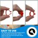 Cywvynyt 48 Multi-Colored Chicken Leg Rings | Numbered Clip-On Poultry Identification Straps for Gamefowl Ducks and Guinea (16mm) - International Shipping - Buy Online on GoSupps.com
