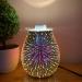 3D Glass Aromatherapy Lamp | Candle Wax Heater & Fragrance Warmer | Small Home Night Light for Relaxation - Buy Online on GoSupps.com