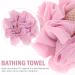 Loofah Sponge Bath Scrubber | Exfoliating Body Wash Sponge for Men & Women | Shower Accessories in Random Color - Buy Online on GoSupps.com